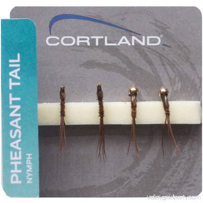 Cortland 4pk Flies, Pheasant Tail Assortment 555503311